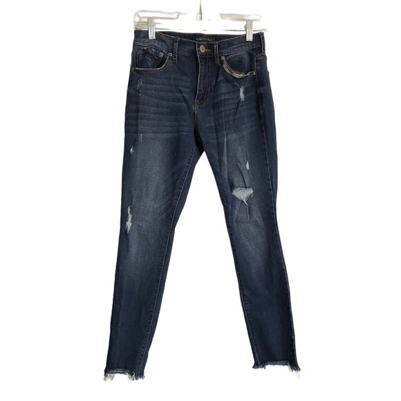 Aeropostale Distressed Flex Effects High Waisted Jegging - Size 6 - Picture 1 of 9